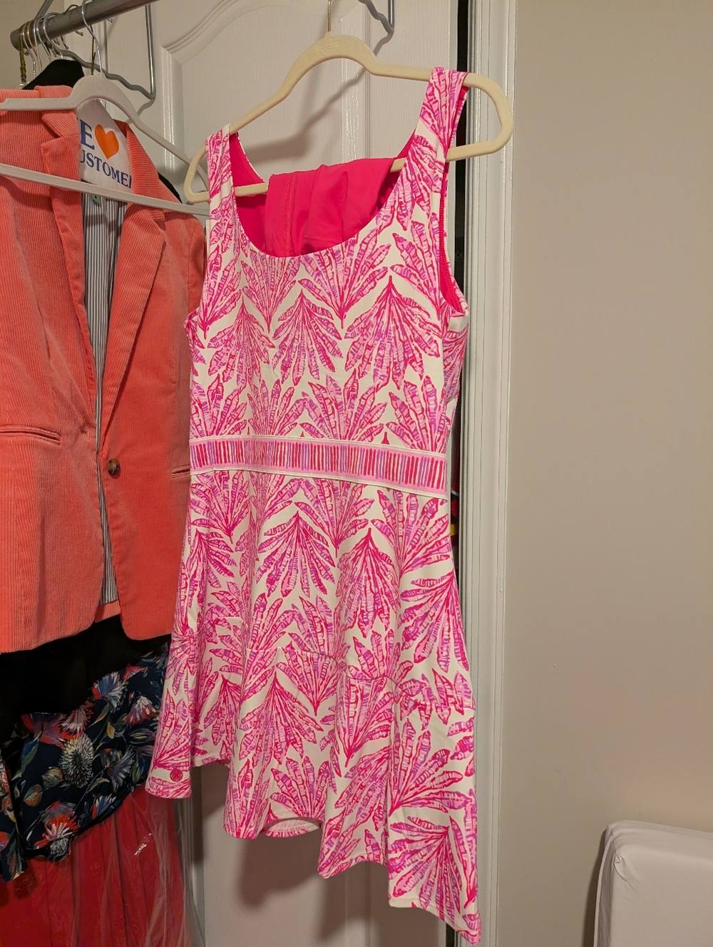NWT L Shady Babe Fresh Squeezed Active Dress - Picture 4 of 7
